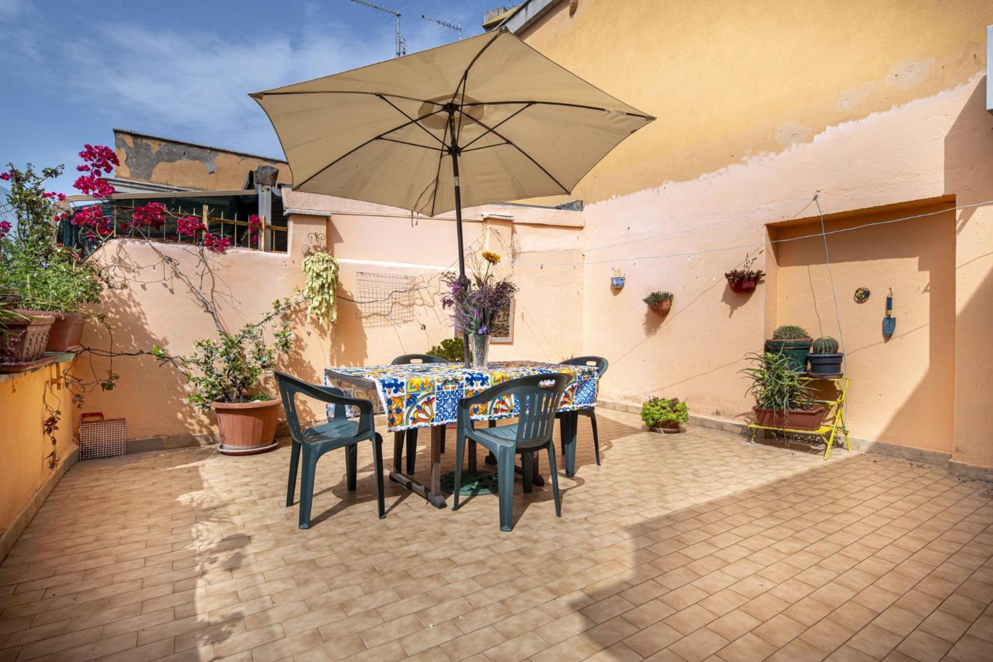 Апартаменты Carola'S Terrace / La Terrazza Di Carola Рим Экстерьер фото