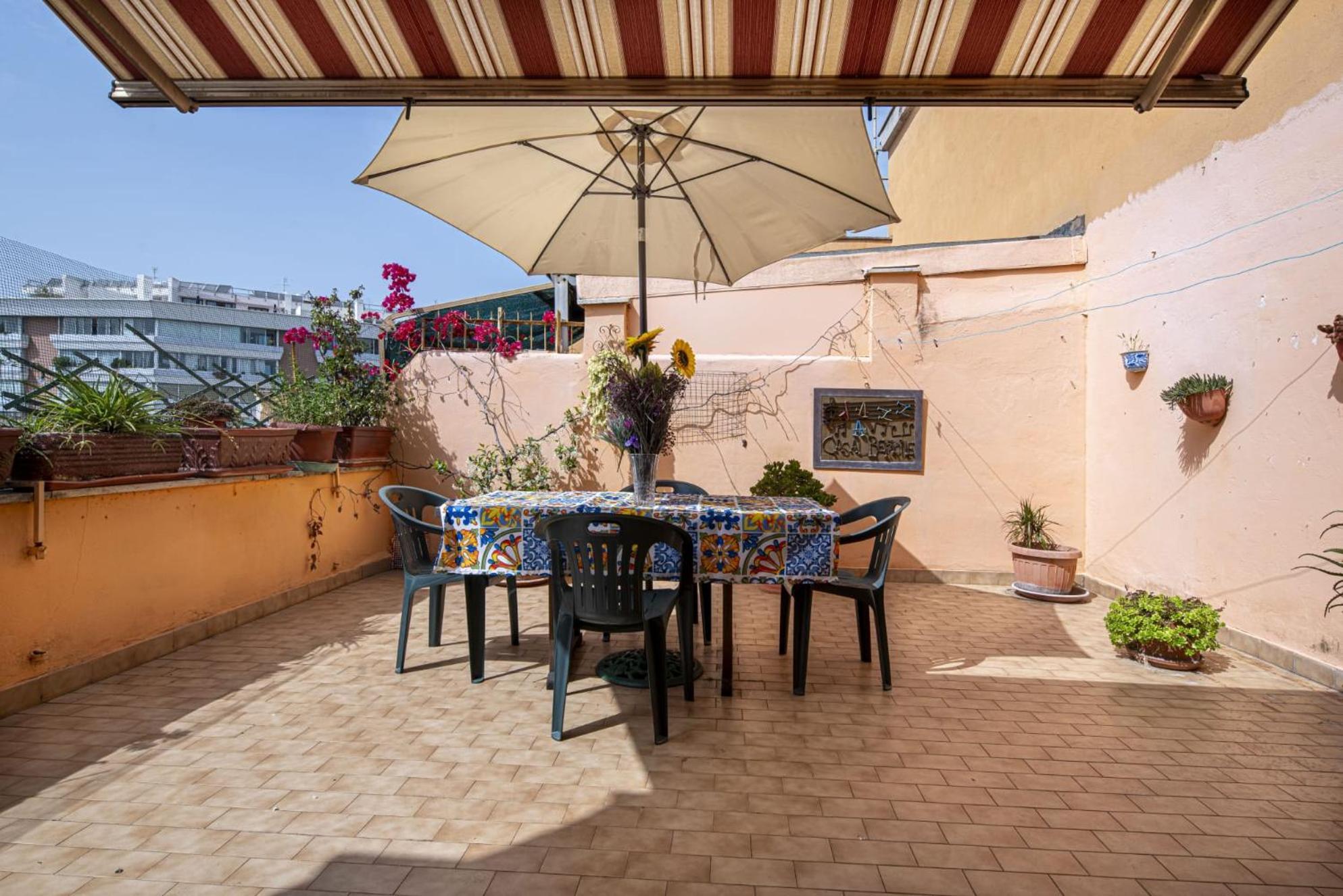 Апартаменты Carola'S Terrace / La Terrazza Di Carola Рим Экстерьер фото